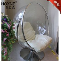 霍客森 摇摆泡泡椅 太空椅 亚克力摇篮 不锈钢球椅 透明泡泡椅