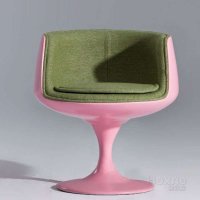 霍客森 真皮玻璃钢酒杯椅 休闲椅 时尚餐椅Eero Aarnio高档接待椅