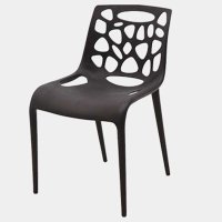 霍客森 户外椅 镂空餐椅 简约塑料椅 洞洞椅 设计师椅子 英雄椅