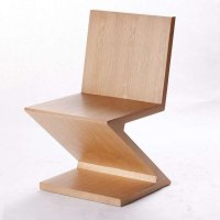 霍客森 宜家Z形椅 实木餐椅 时尚餐椅 设计师椅子 休闲实木椅