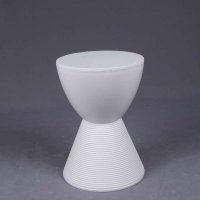 霍客森 沙漏凳 时尚凳子儿童小圆凳 王子凳 矮凳 塑料凳子 浴室凳