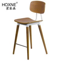 霍客森 SeanDixCopineDiningchair北欧实木餐椅休闲吧椅 韩式吧椅