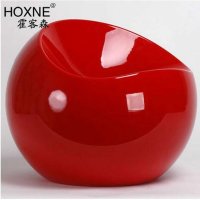 霍客森 进口玻璃钢小球凳 苹果椅 球椅 时尚化妆凳梳妆椅个性坐凳 糖果圆凳