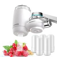 安之星AZX-JSQ-05水龙头净水器一机五芯家用直饮净水器自来水过滤器