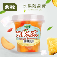什锦水果罐头 休闲食品 罐头果杯 栗源 多果多滋 238g
