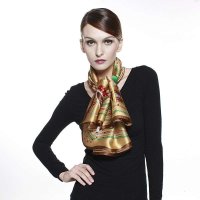 西丝娘娘2013新款100%桑蚕丝正品真丝女士秋冬丝巾大方巾107