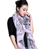 2013新款女士100%真丝大丝巾 秋冬长款桑蚕丝加大雪纺围巾304