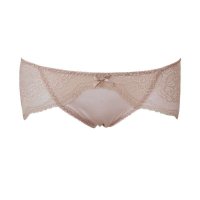 西丝100%桑蚕丝真丝内裤女三角中腰无痕蕾丝丝绸内裤新款300