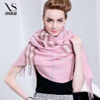 西丝娘娘纯羊毛围巾 欧美秋冬季女士保暖加厚超大围巾披肩两用006