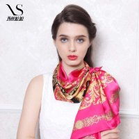 西丝娘娘2014女士夏季防紫外线100%桑蚕丝正品真丝围巾大方巾105