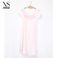 西丝娘娘重磅新款秋冬女100%桑蚕丝真丝睡衣睡裙家居公主裙