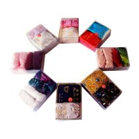 西丝娘娘100桑蚕丝纯色印花女士内裤真丝透气三角裤2条装颜色随机