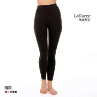 LaDuree女士优质薄款羊绒裤 保暖裤打底裤 冬季必备