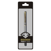 Paisin派仕全金属办公用品签字宝珠笔高档商务走珠水笔黑0.7子弹头笔芯PM840