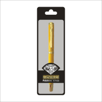 Paisin派仕全金属办公用品签字宝珠笔高档商务走珠水笔黑0.7子弹头笔芯PM820