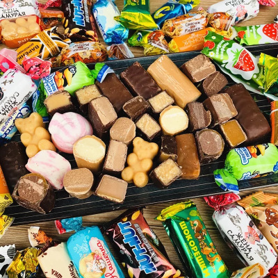 俄罗斯进口混装糖果500克 20种口味