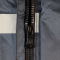 谋福 户外连体加长款雨衣单人成人男女风衣式保安巡逻站岗职业风衣式雨衣 黑色长款雨衣 3XL-180