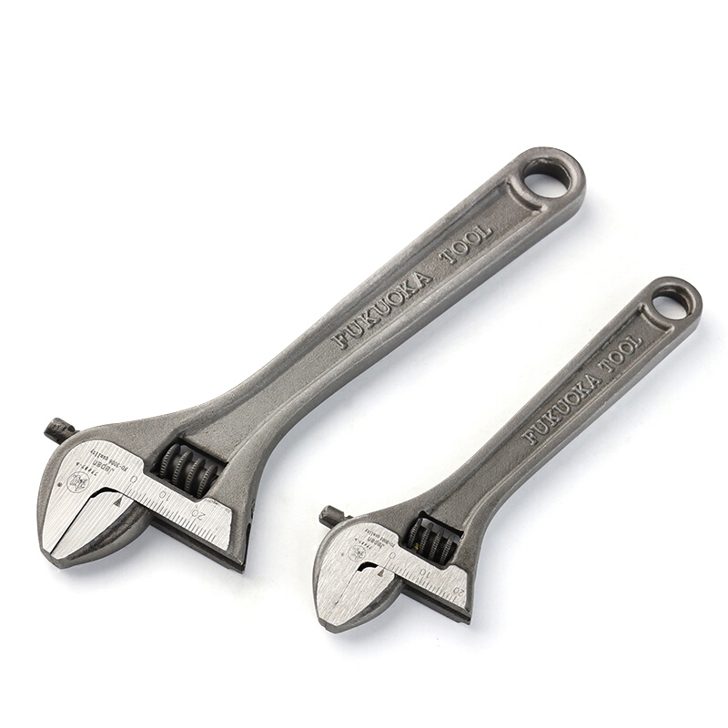 釰福冈重型活络扳手多功能呆扳手活动扳子拆卸螺丝螺母汽修手动五金