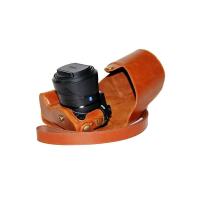 登品for 索尼RX10专用相机包 配肩带 摄影包 复古时尚 可拆型 索尼RX10长焦相机套 RX10专用皮套 棕色