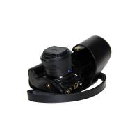 登品for 索尼RX10专用相机包 配肩带 摄影包 复古时尚 可拆型 索尼RX10长焦相机套 RX10专用皮套 黑色