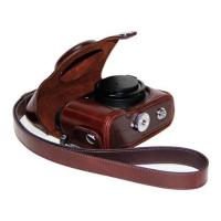 登品for 尼康P7700专用相机套 P7700相机包 P7700皮套 可拆型配肩带 P7700复古定制包 咖啡色