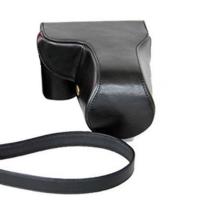 登品for Sony索尼NEX-7专用相机包 NEX7皮套 保护套 摄影包 NEX-7相机套 NEX7专用包 黑色