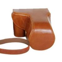 登品for Sony索尼NEX-7专用相机包 NEX7皮套 保护套 摄影包 NEX-7相机套 NEX7专用包 浅棕色