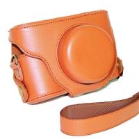 登品for 徕卡D-LUX6 D5 D4专用相机包 莱卡D-LUX5皮套 保护套 可拆型 LUX6多彩荔枝纹包 浅棕色