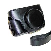 登品for 徕卡D-LUX6 D5 D4专用相机包 莱卡D-LUX5皮套 保护套 可拆型 LUX6多彩荔枝纹包 黑色