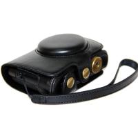 登品Panasonic松下LF1数码相机包 莱卡Leica C专用相机套 配手绳 可拆型 LF1皮套 徕卡C包 黑色