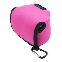 登品 for 佳能微单eos m2内胆包 富有弹性 小巧轻便 EOS-M2相机包 微单包 炫彩内胆包 (玫红)