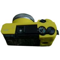 登品 for索尼微单ILCE-6000L硅胶套 适用16-50镜头 索尼A6000皮套 ILCE-6000L相机套 黄色