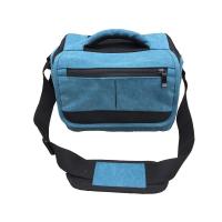 登品 for帆布单反相机包 适配佳能1000D 1100D 1200D 100D 400D 450D等相机包(蓝色)