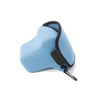 登品 for奥林巴斯EM-1相机包 适配(12-40镜头) (12-50)奥林巴斯OMD EM1 EM5炫彩内胆包 蓝色