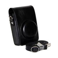 登品 for 理光RICOH时尚 GR 数码相机包 GR相机包 GR保护套 配肩带 理光GR相机包油皮Y (黑色)