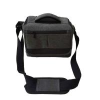 登品 for帆布单反相机包 适配佳能 1000D 1100D 100D 400D 450D 500D 30D等型号 灰色