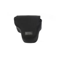 登品 for 索尼RX10相机包 RX10皮套 软布袋 可爱时尚 索尼RX10炫彩内胆包 (黑色)