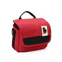 登品 for 微单相机包 宾得理光Q7 Q10 Q GR XG1 K01 QS1 微单包 摄影包 等 (Y5, 红色)