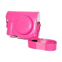 登品 for 卡西欧自拍神器 casio ex-zr3500皮套 zr2000相机包 zr3500 相机套 Y (玫红)