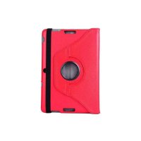 登品 华硕ME103K保护套 TF0310C平板套 MeMO Pad 10 ME103C皮套 荔枝纹 旋转支架 WG