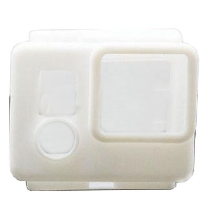 登品for Gopro hero3代 硅胶套 Gopro相机配件 保护套 防摔壳 (白色)