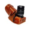 登品for 佳能EOS-760D 760D 相机包 保护套 760d相机套 佳能canon 760d 油皮皮套Y(棕色)