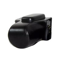 登品for 尼康P900s相机包 防震保护套 p900s长焦摄影包 相机套 尼康COOLPIX P900s皮套(黑色)