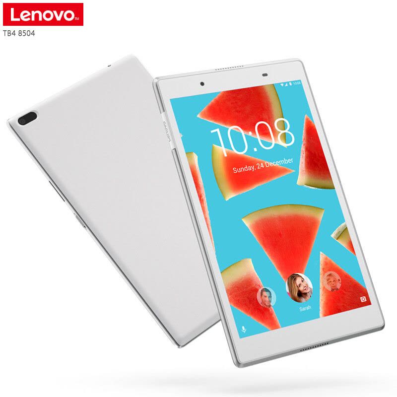 联想(Lenovo)TAB4 X304F 10.1英寸平板（四核1.4G 2G 16G 前200后500 WIFI版）白图片