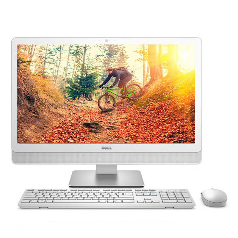 戴尔（DELL）灵越3452-R5248W 23.8英寸一体机电脑（J3160 4G 500G DVD w10）白色