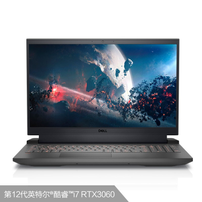 戴尔(DELL)游匣G15 5520-1766B 15.6英寸笔记本电脑(i7-12700H 16G 512G RTX3060-6G 165Hz w11)耀夜黑 官方标配