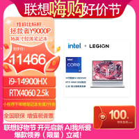 联想(Lenovo)拯救者Y9000P 2024 畅玩黑神话悟空官方合作16英寸电竞游戏本笔记本电脑i9-14900HX 32G 1T RTX4060 冰魄白 官方标配