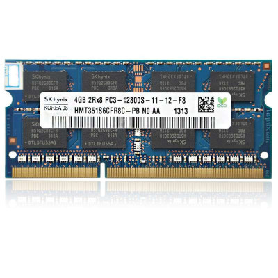 现代(HYUNDAI) 海力士 4G DDR3 1600 笔记本内存条 PC3-12800S