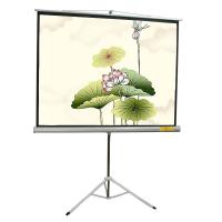 阿历克斯(ALIKESI)ZS120M 自锁投影120英寸幕布4:3玻珠幕