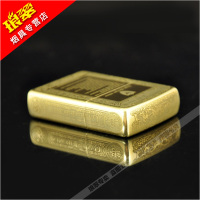 正版芝宝煤油ZIPPO防风纯铜五面精雕冰与火之歌之宝专柜正品送礼收藏定制刻字zpo男女